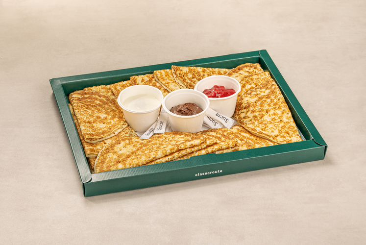 Box de crêpes à partager