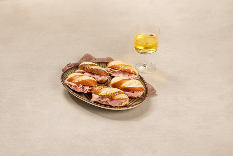 LES MINI MORICETTES- Jambon truffé et beurre