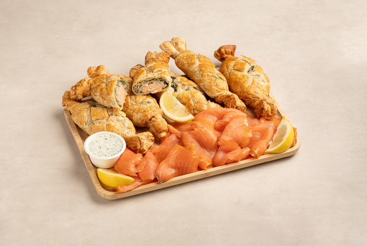 LA PLANCHE duo de saumon