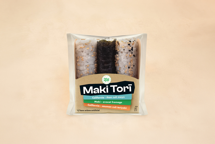 Maki tori thon-avocat-saumon