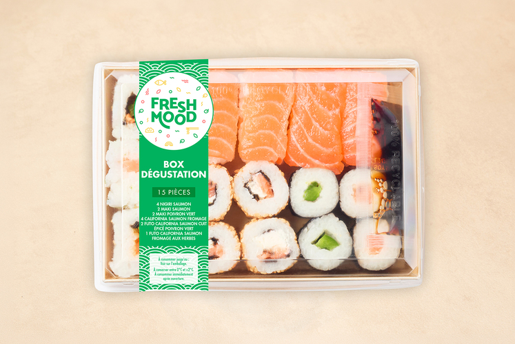 Box sushi degustation