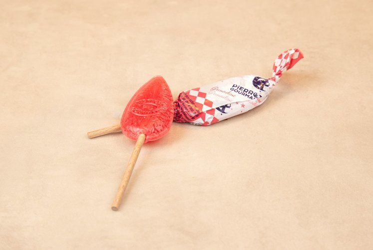 Sucette saveur Grenadine Pierrot Gourmand