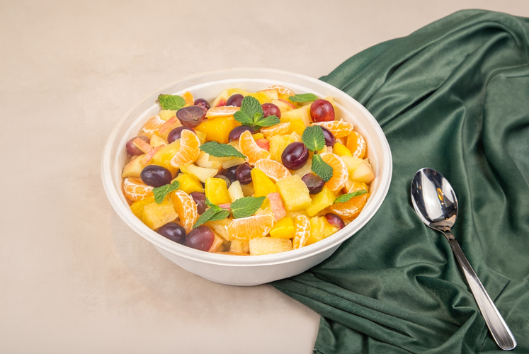 La Grande salade de fruits et menthe 