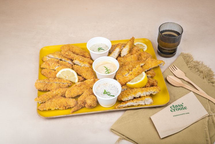 La Box Poulet croustillant et sauces