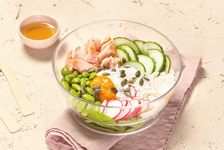 Bowl saumon
