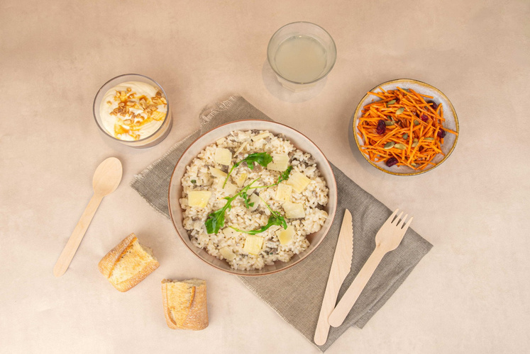 Risotto Forestier - Plateau Bistrot