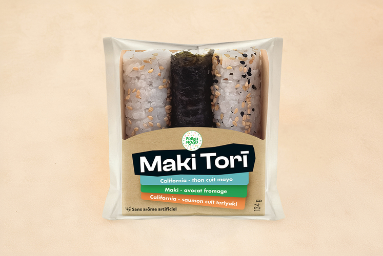 Maki tori thon-avocat-saumon