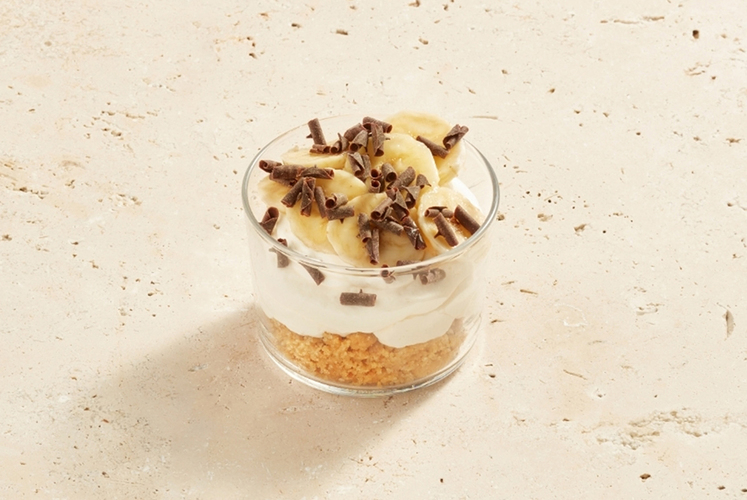 Banoffee - granola sésame