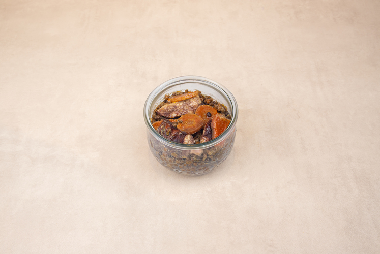 Saucisse de Morteaux et ses lentilles