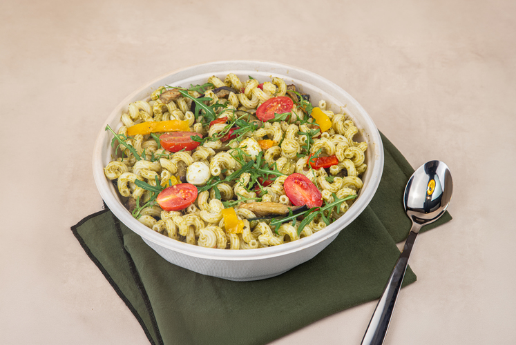 LA GRANDE SALADE pâtes au pesto et légumes méditerranéens
