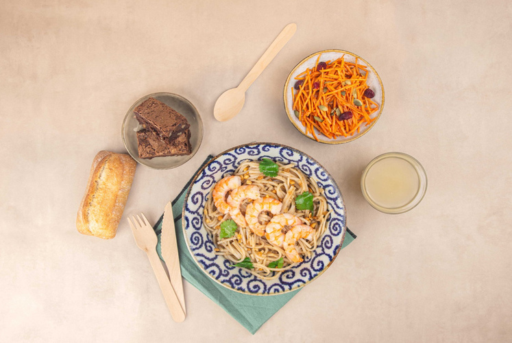Pad thai crevette - Plateau Bistrot