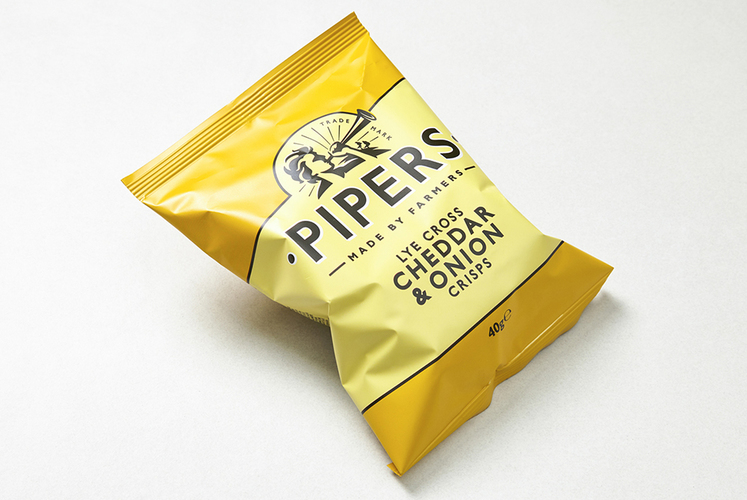 Chips cheddar et oignon