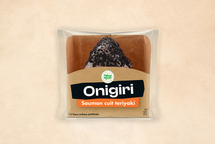 Onigri saumon cuit teriyaki