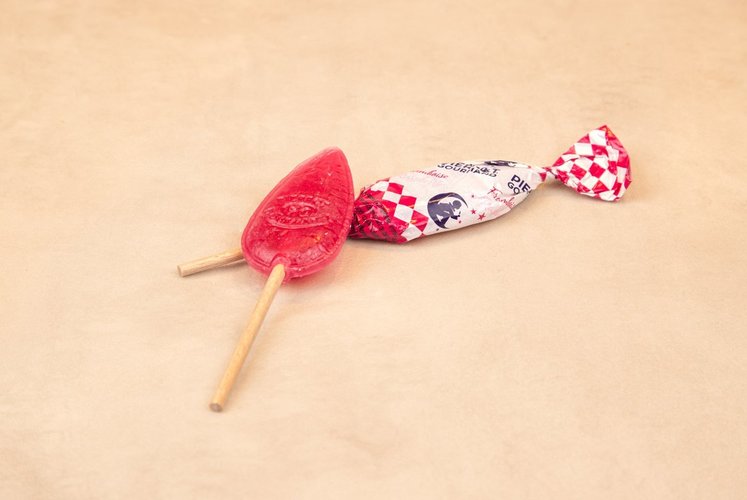 Sucette saveur Framboise Pierrot Gourmand