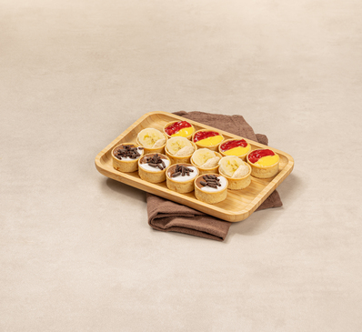 LES TARTELETTES GOURMANDISE - Citron fraise & chocolat coco & mousse aux amandes banane