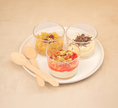 Trio Verrines Gourmandes