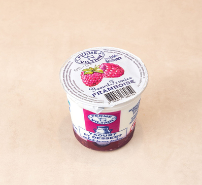 Yaourt Fermier Framboise