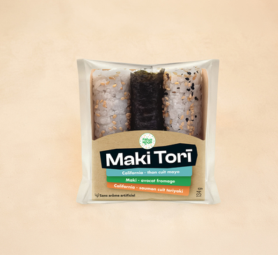 Maki tori thon-avocat-saumon