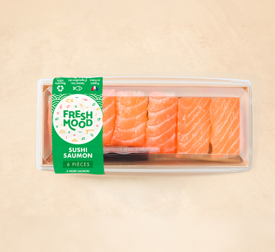 Box sushi saumon