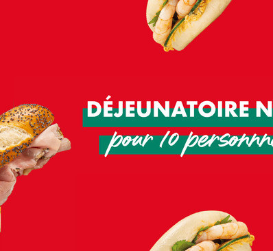 DEJEUNATOIRE NOEL pour 10 personnes