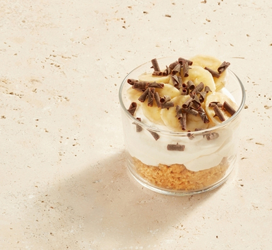 Banoffee - granola sésame