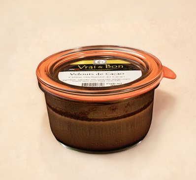 Velours de cacao - crème onctueuse au cacao