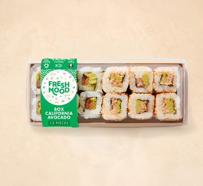 Box california avocado thon et saumon