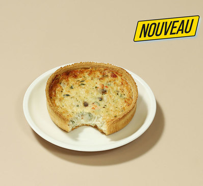 Quiche façon blanquette