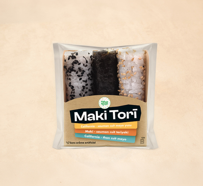 Maki tori saumon-saumon-thon
