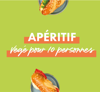 COCKTAIL APERITIF végé pour 10 personnes