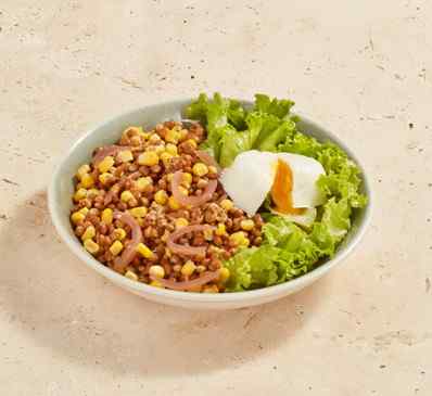 Salade Lentille&Oeuf Poché